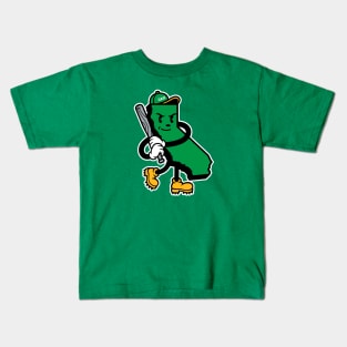 Oakland 'Oaktown Baseball State' Fan T-Shirt: Show Your East Bay Pride with a California Mascot Baseball Design! Kids T-Shirt